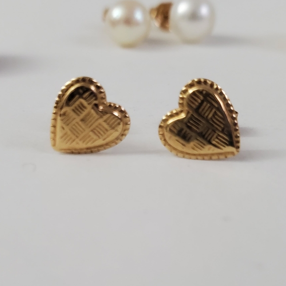 14K Gold Earring Bundle - Picture 6 of 12